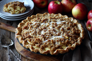Apple Crumb Pie