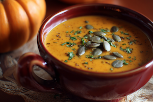 Autumn Pumpkin Bisque Soup