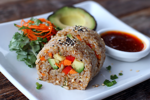 California Brown Rice Roll