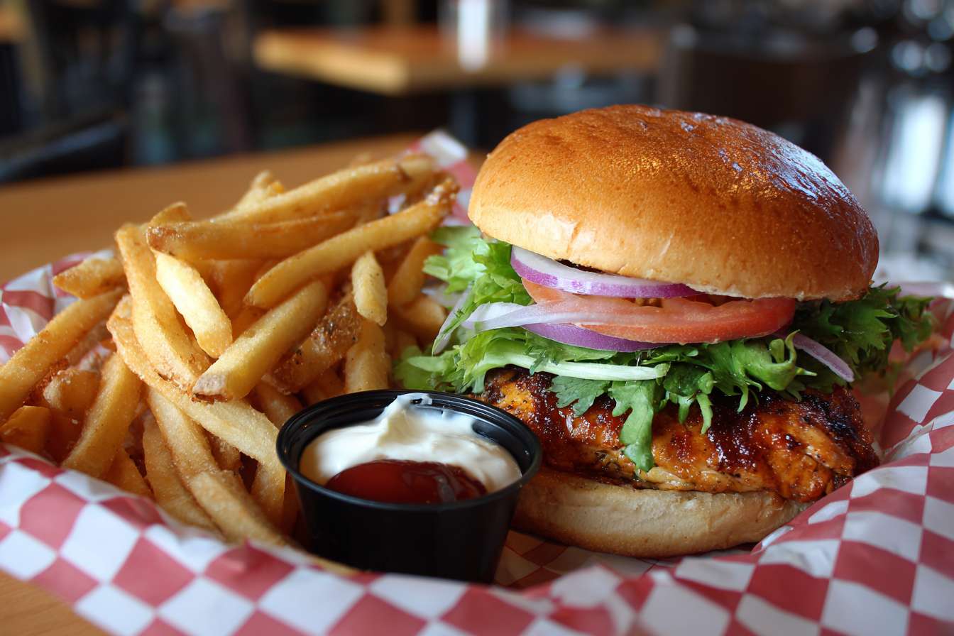 Chicken Garden Burger