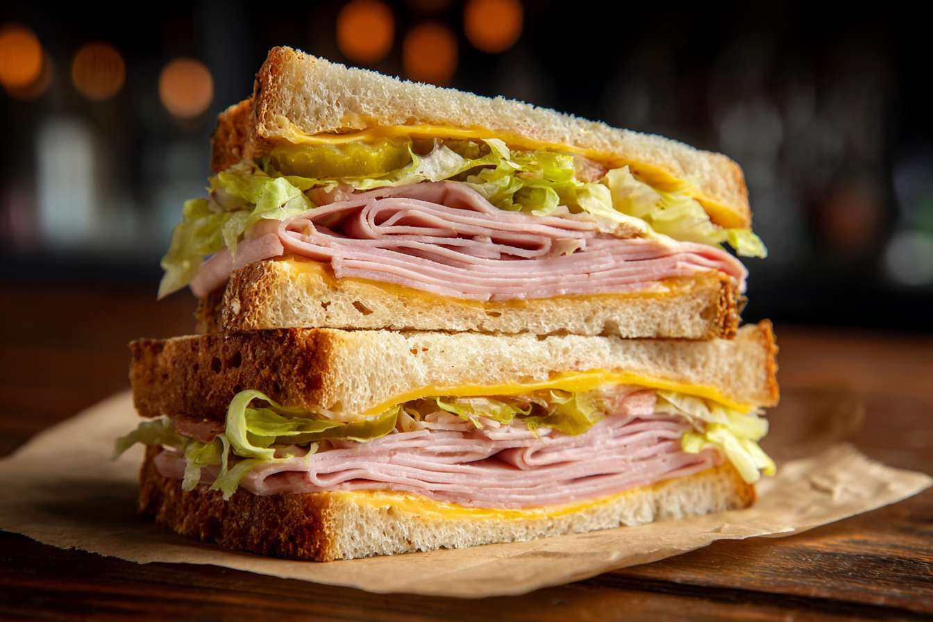 Mortadella Sandwich