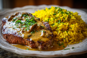 Roasted Eye Round Steak