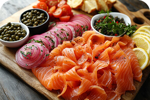 Smoked Salmon Sampler