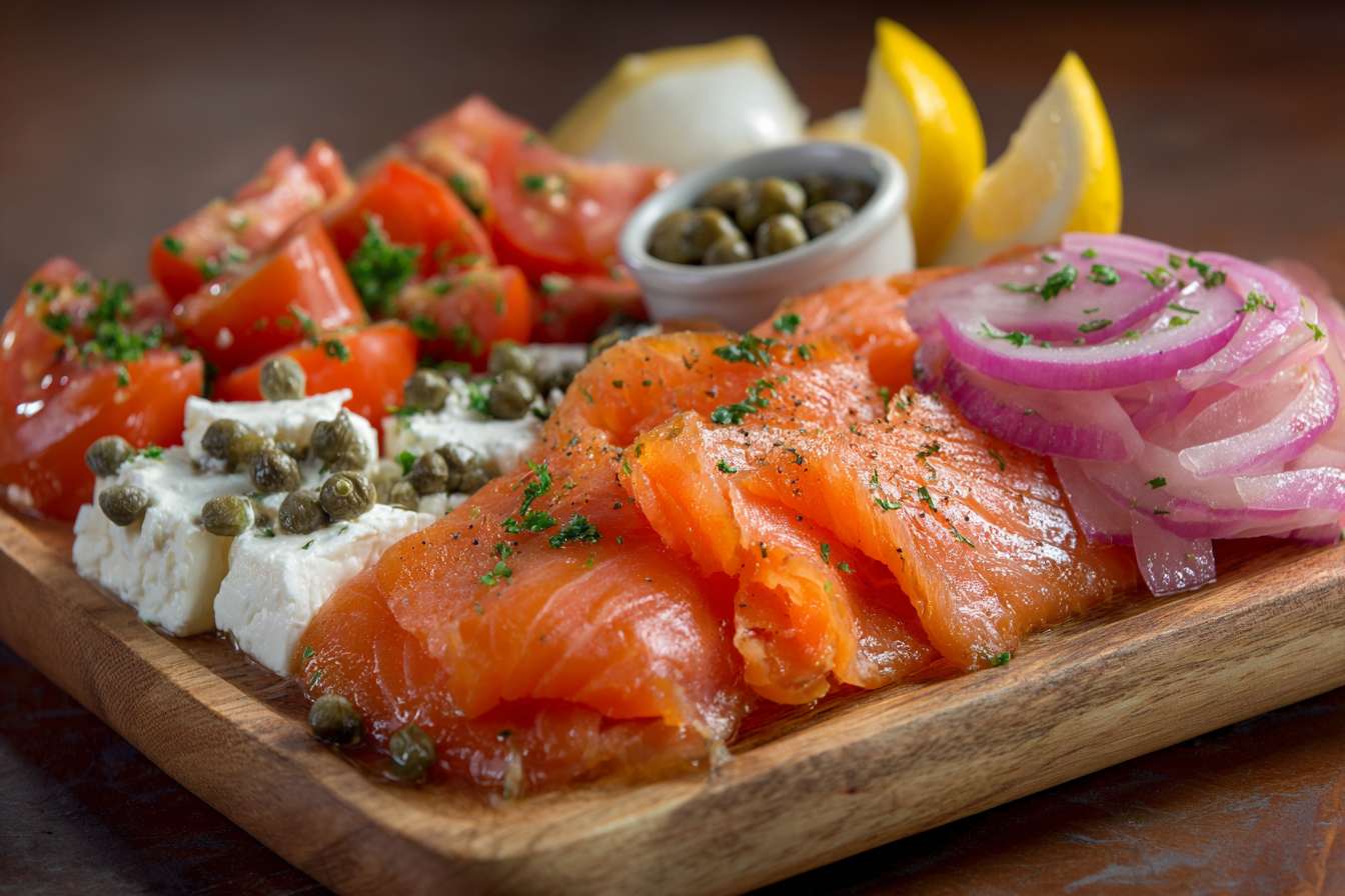 Smoked Salmon Sampler