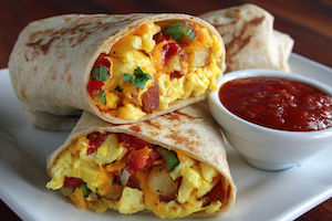 Southwestern Breakfast Wrap