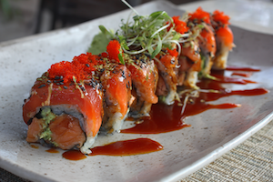 Spicy Combo Tuna Salmon Roll