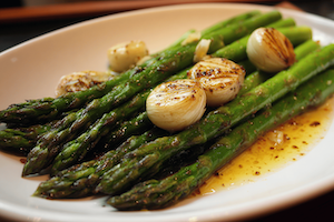 Steamed Asparagus