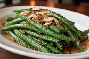 String Beans Almondine